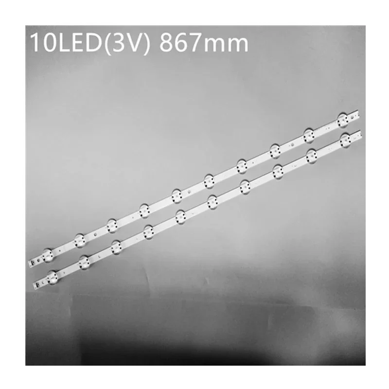

New 2pcs LED 43UJ6517 43UJ6510 43LJ622V 43UJ6525 43UJ6565 43UJ675V 43UJ655V 43UJ651V 43 V17 ART3 2867 Rev0.3 1 6916L-2867A 2867B