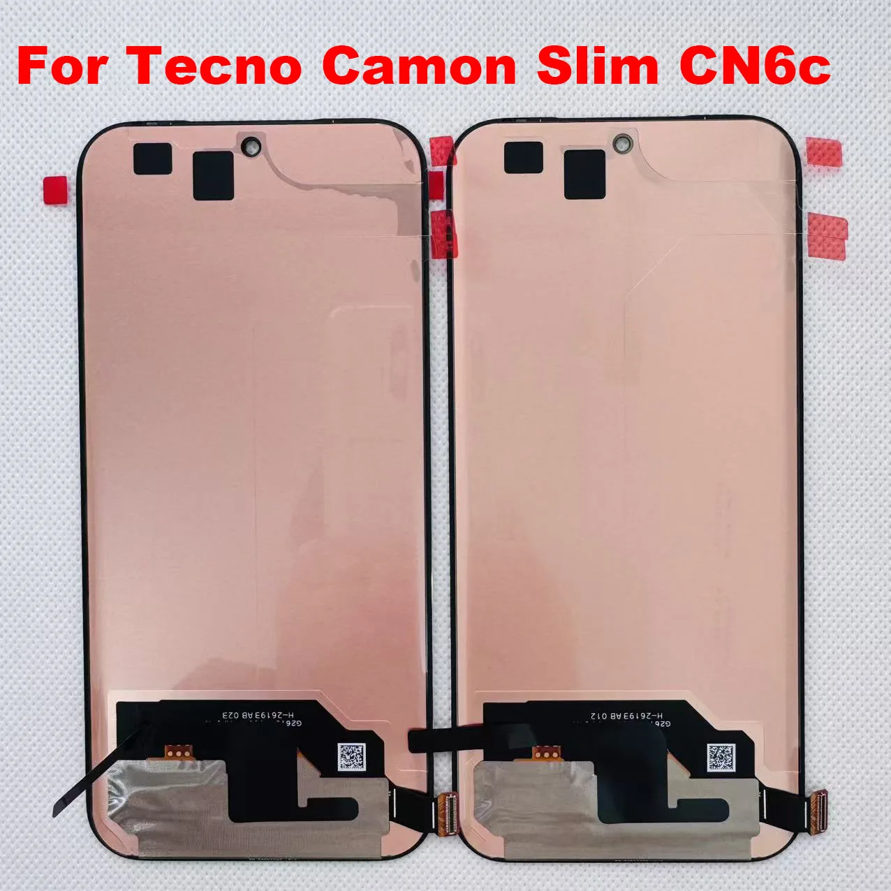 6.78''Amoled Original For Tecno Camon Slim CN6c LCD Display Screen Display Touch screen Digitizer Assembly