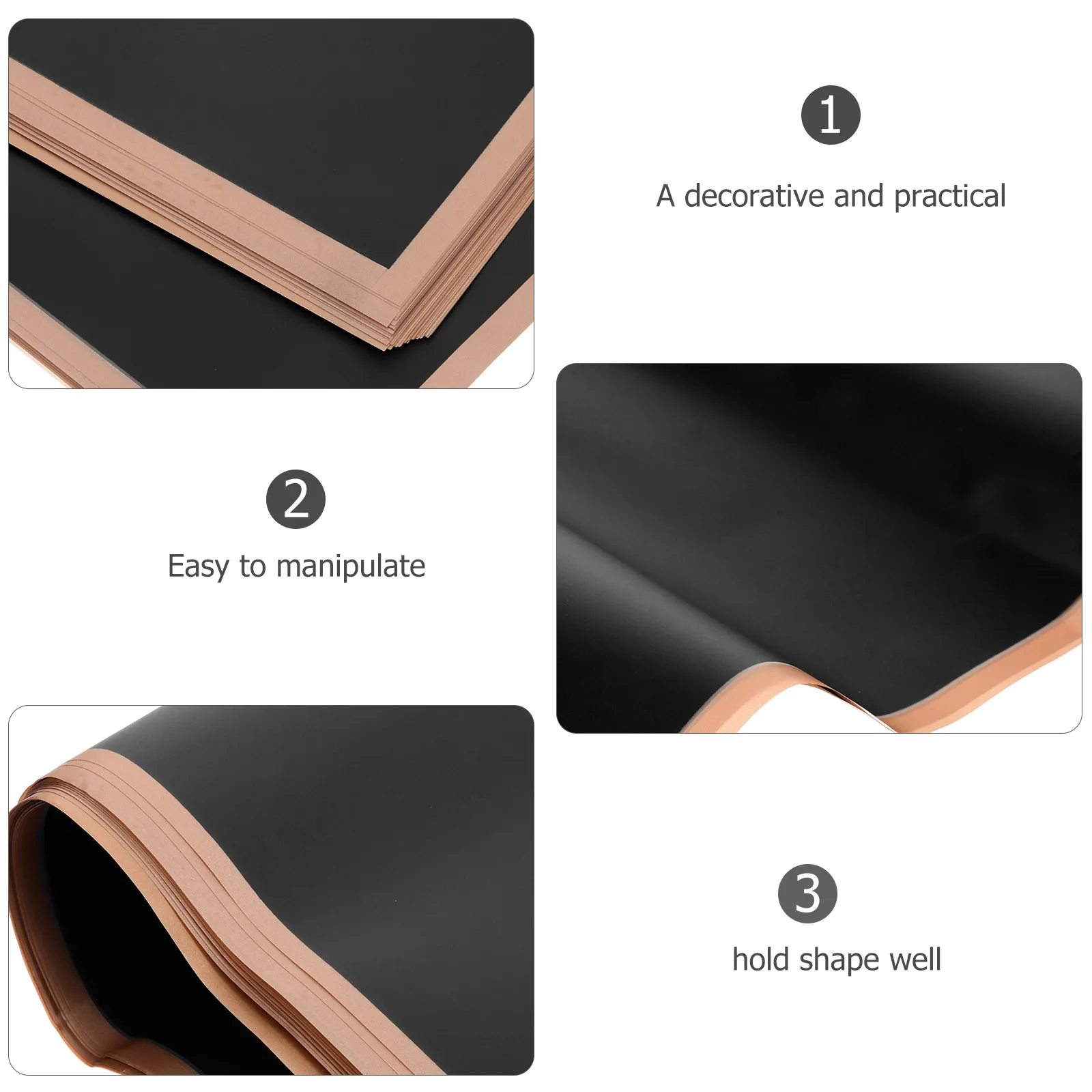 

20Pcs Waterproof Flower Wrapping Paper Decorative Floral Bouquet Gift Wrapping Material for Wedding Valentine's Day