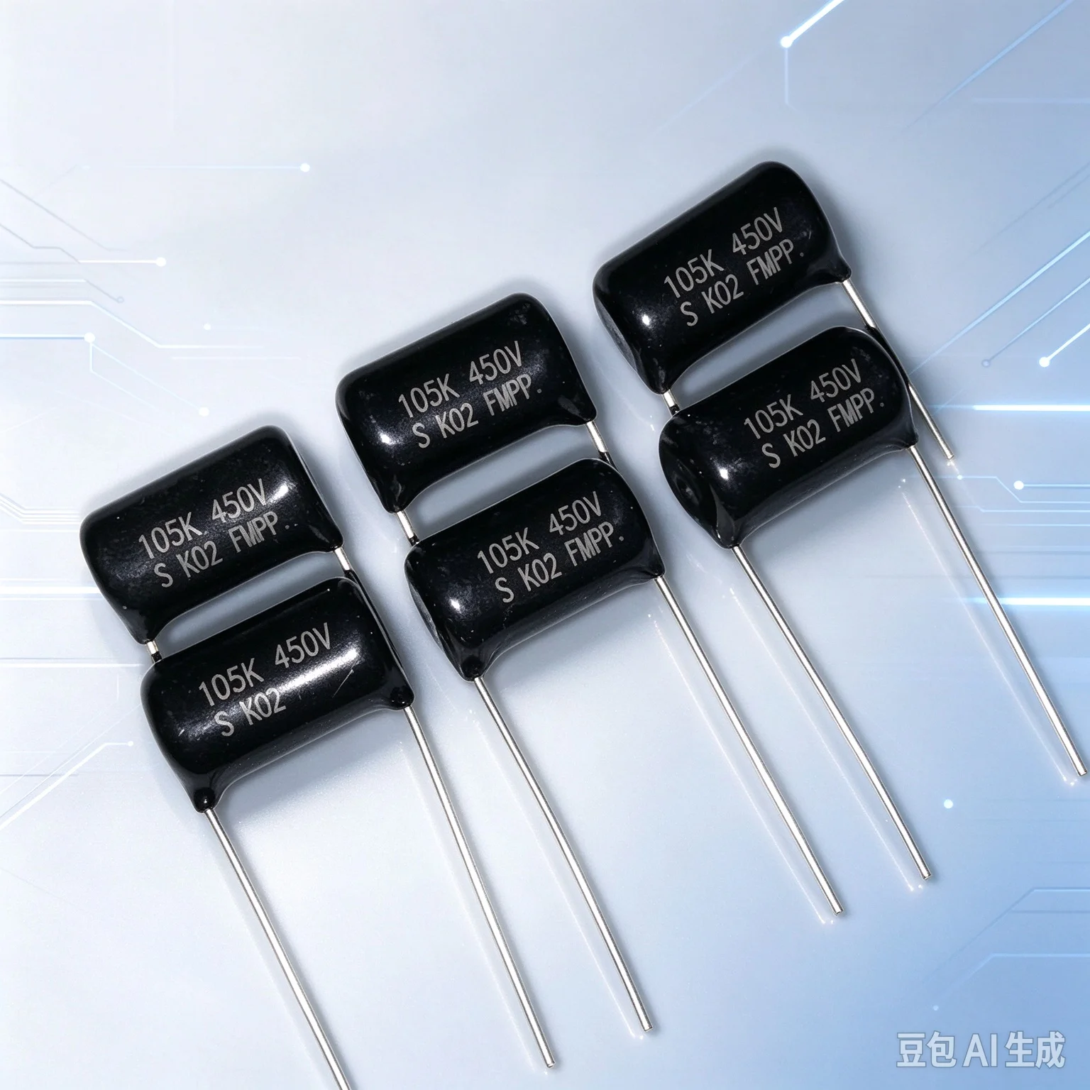 Black for FMPP 1UF 450V SF05 Small Size Tube Amp Coupling Hifi Capacitor   50pcs