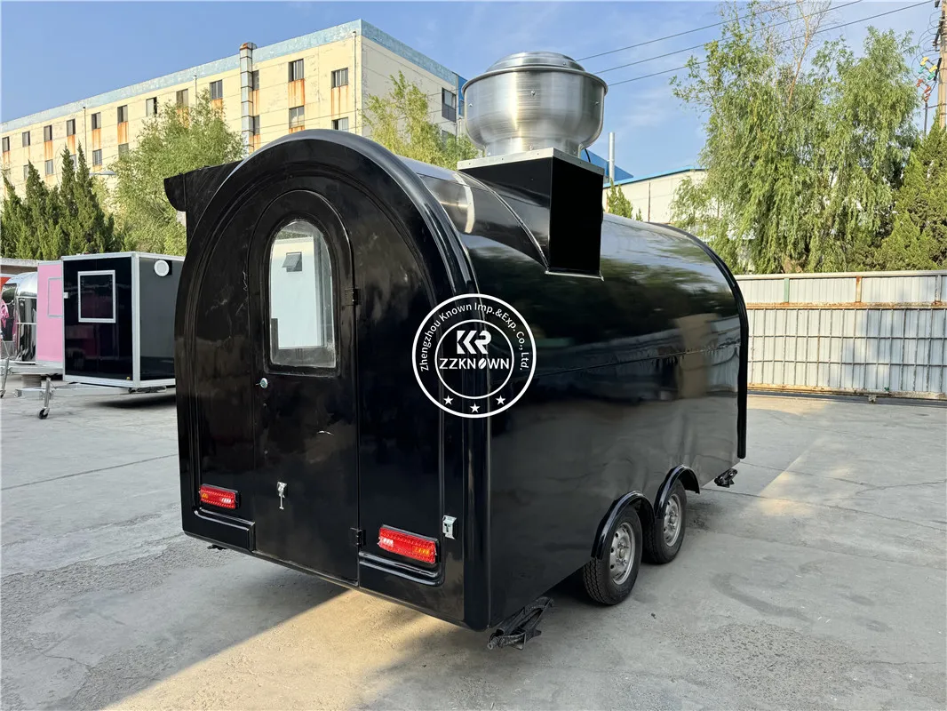 Snack Pizza Fast Food Truck Fully Equipped DOT Catering Concession Coffee Food Trailer for Sale