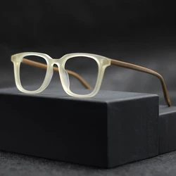 New Men Woman Anti Blue Light Glasses Retro Square Frame Glasses Classic Brand Square Retro Polarized Glasses Anti-Uv Men And Wo