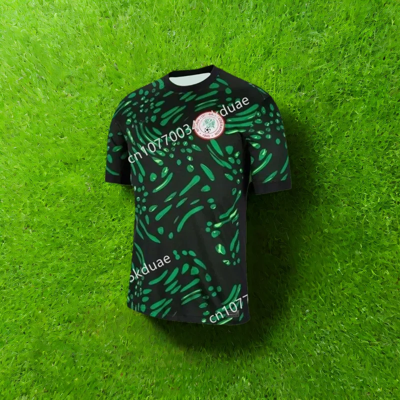 

2024/25 Nigeria Away Shirt Quick Dry Soccer Jersey Breathable Sports Jersey Casual Men Tops Clothing Short Sleeve T Shirt