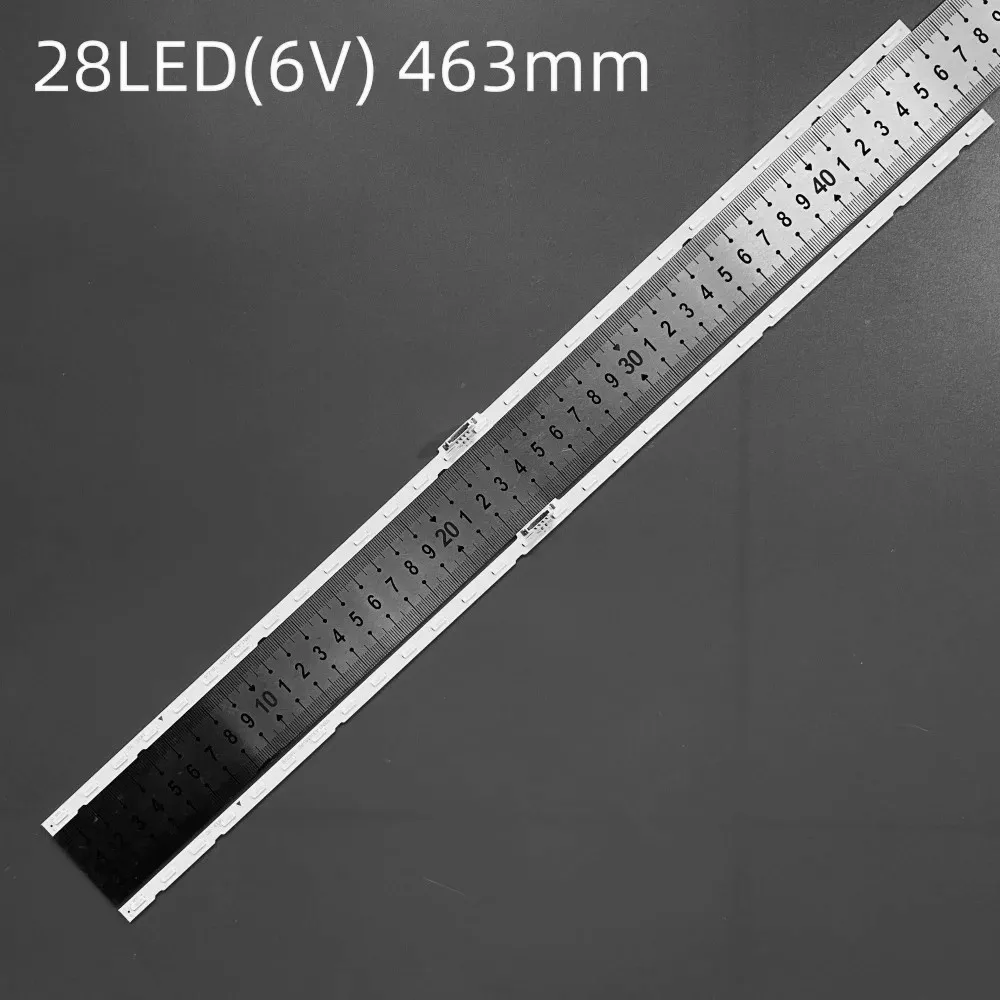 2pcs LED bar for TV UE43NU7095U UE43RU7170 UE43NU7020K UE43RU7105 UE43NU7100 43NU7100 UE43UN7020 V8N1-430SM0-R0 UE43RU7120