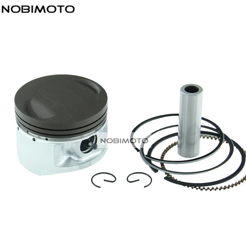 For 250CC ZONGSHEN LONGCIN LIFAN CG250 AIR COOLING ENGINE ATV Quad  Dirt Bike Parts Piston Kits 67mm Piston Ring 16mm Pin Set