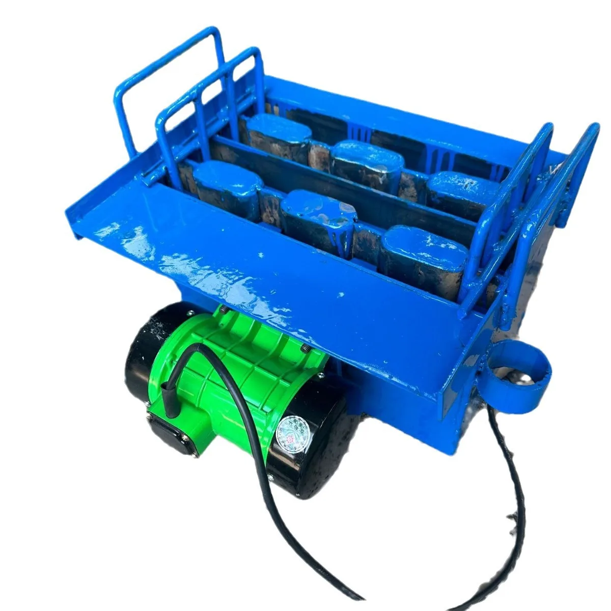 

Factory direct sales 220V electric brick making machine mini manual cement brick production mold household export
