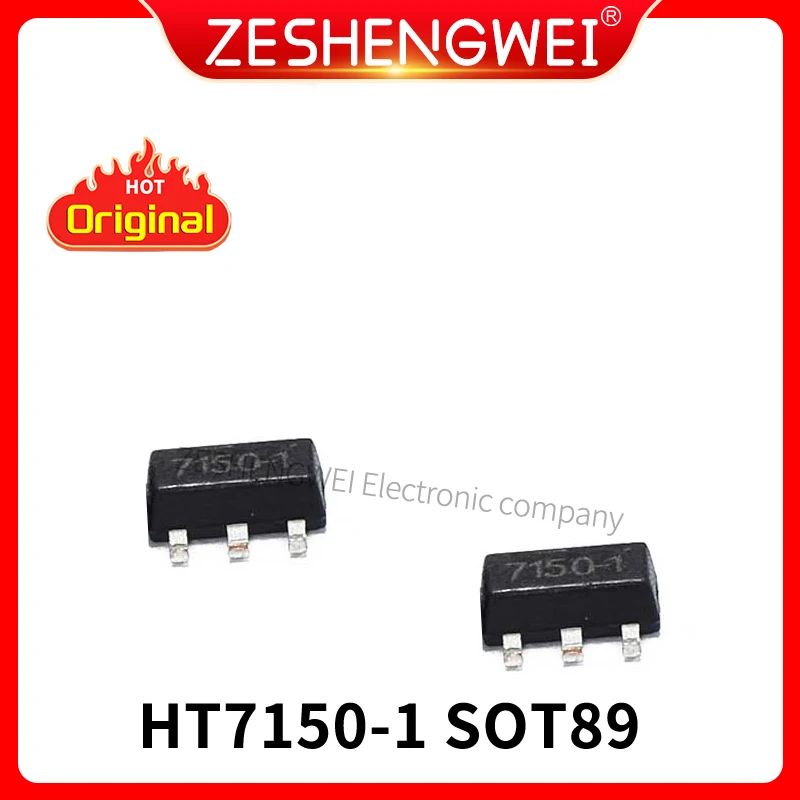 10Pcs HT7150A-1 SOT89 HT7150A HT7150 New Original IN STOCK