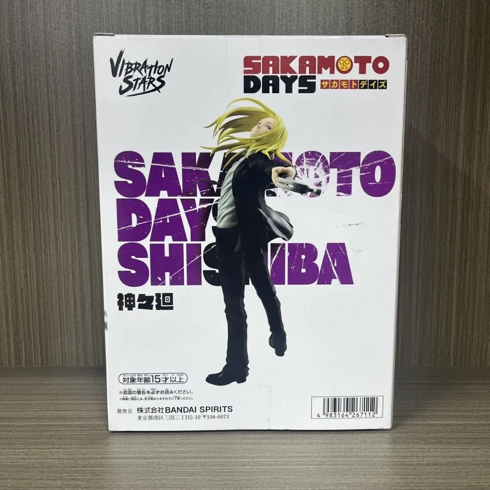 متوفر في المخزون الأصلي بانداي ساكاموتو أيام Shishiba PVc 18 سنتيمتر أنيمي الشكل عمل اللعب تمثال جامع نموذج ألعاب الدمى الهدايا