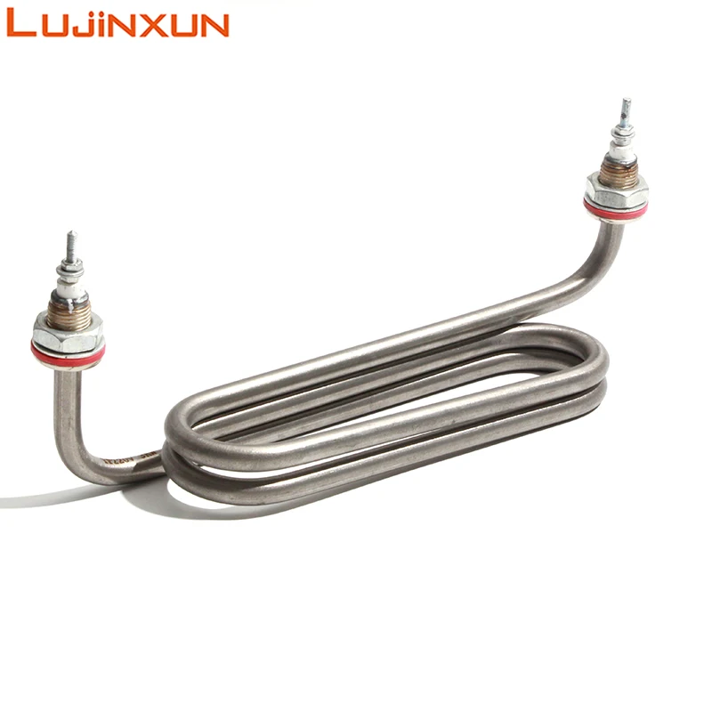 LUJINXUN M16 عنصر التدفئة الكهربائية 220 فولت/380 فولت 3KW أنبوب سخان من الفولاذ المقاوم للصدأ لآلة الطبخ دلو/غلاية مياه 1 قطعة