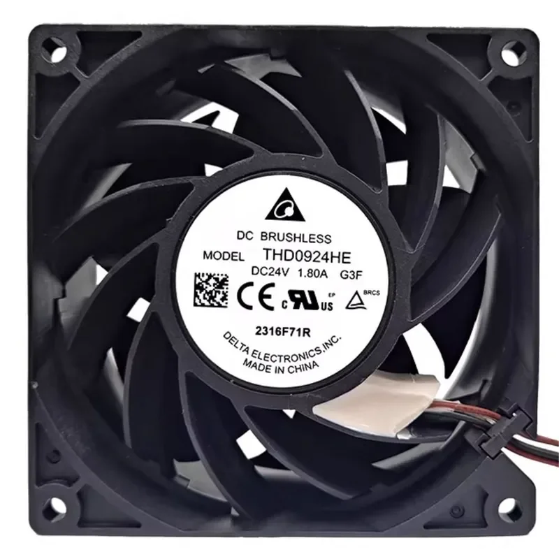 for Delta THD0924HE Fan for ABB Inverter ACS880R3 11-15KW Special Cooling Fan New Original Replacement Part High Quality