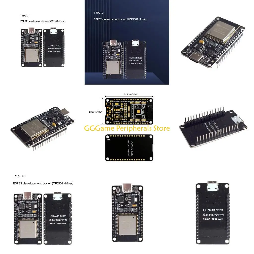 U55B 463C ESP32 ESP-32 ESP-32S ESP32S WiFi Wireless Board Modul basierend auf ESP-WROOM-32 Dual Mode CPU