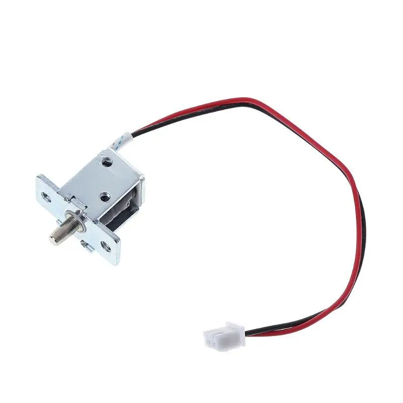 Practical Safety Electromagnetic Solenoid Lock for Cabinet Door Drawer for Dc 12V 0.5 A  Design Lock Intelligent Loc R2LB