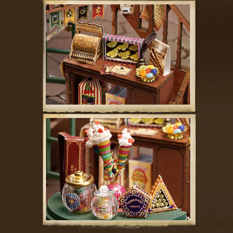 Wooden Mini DIY Doll House Kit For Making And Assembling Room Models Toys Home And Bedroom Decorations With Furniture Dollhouse