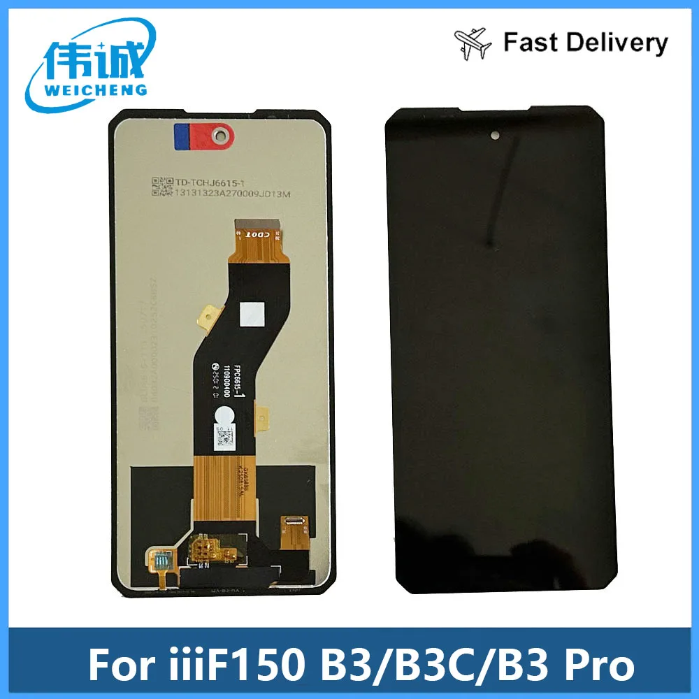6,6-дюймовый оригинальный ЖК-дисплей для iiiF150 B3 B3C B3 Pro, дигитайзер в сборе, замена для iiiF150 b3 b3c b3 Pro, ЖК-дисплей
