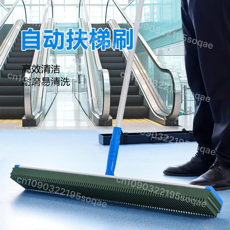 Elevator Escalator Cleaner Tool Professional Deep Cleaning Brush for Tread Plate Step Narrow Debris Removal Maintenance