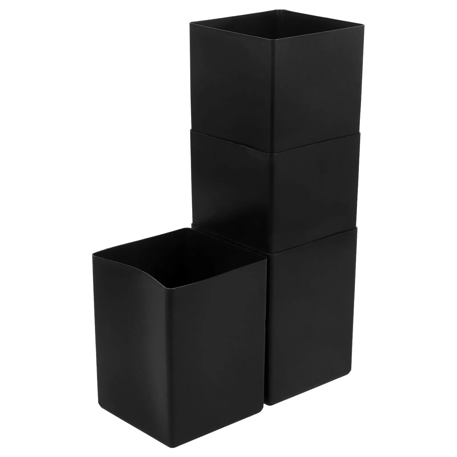 

4pcs Toilet Cup Square Bathroom Toilet Brush Holder Scrubber Brush Rack For Home Hotel Restroom Cleaning Tool Storage