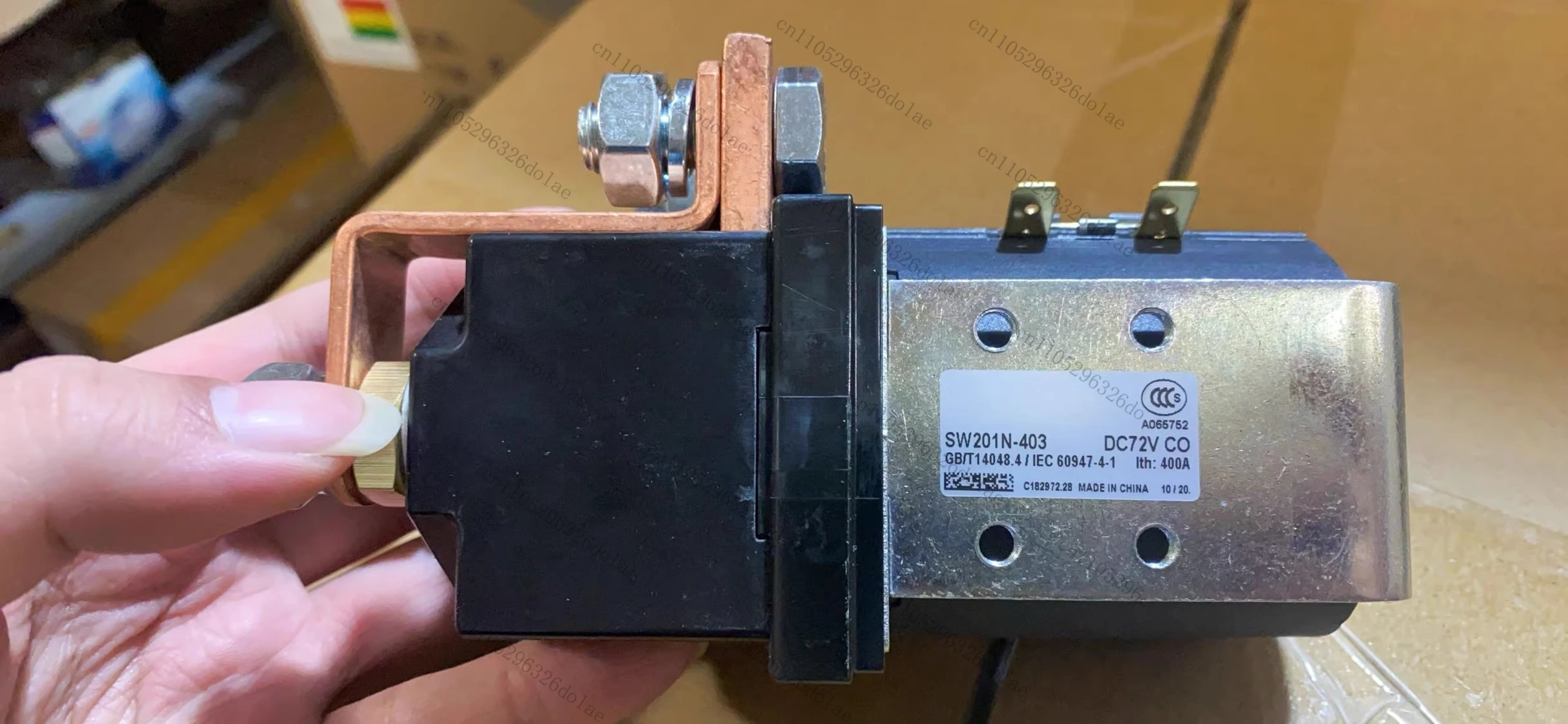 ZJWH400A SW201 24V48V72V400A DC contactor