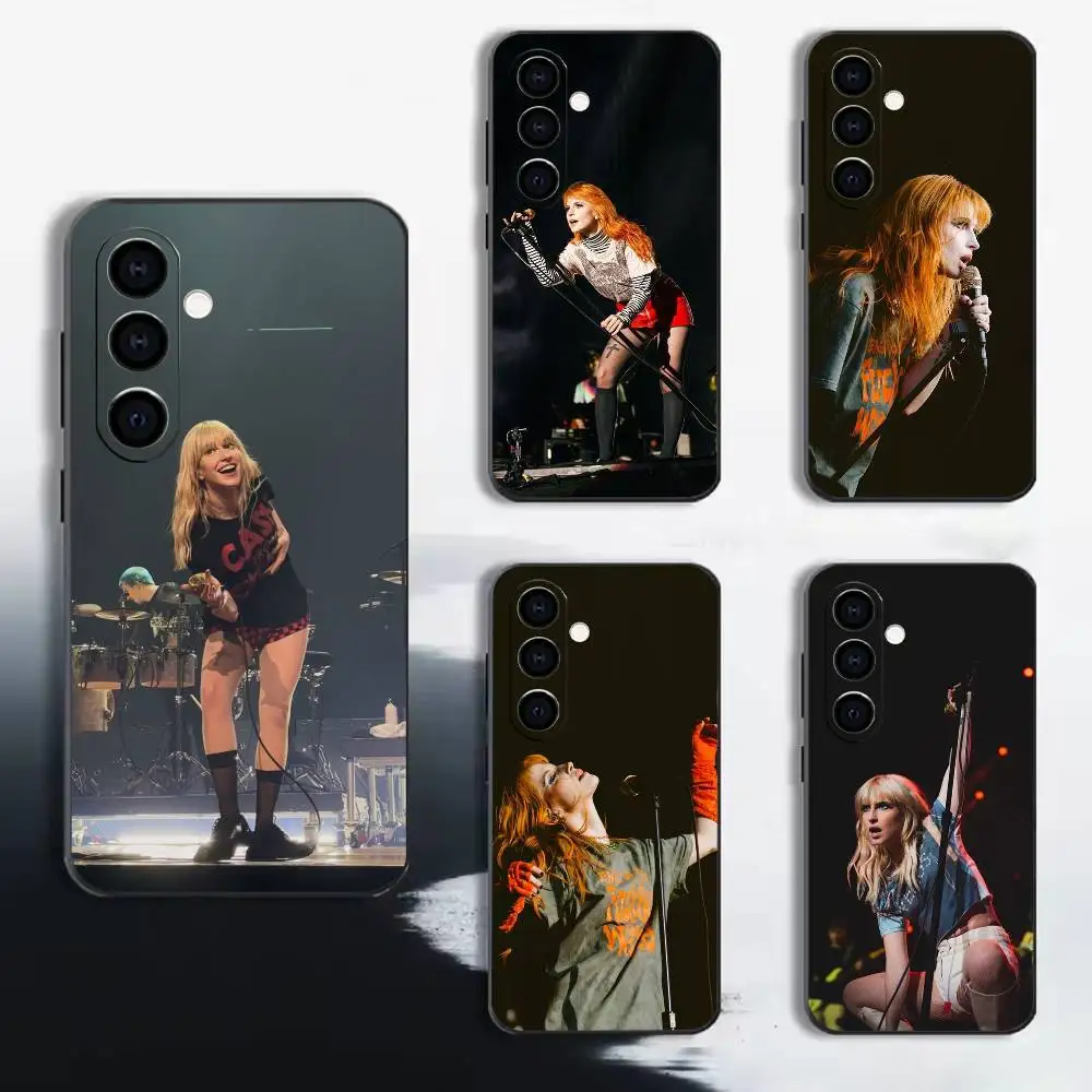 Hayley-PM-Hayley Nichole Williams Phone Case For Samsung A72,A53,A71,A70,A52,A73,A51,Silicone Black Soft