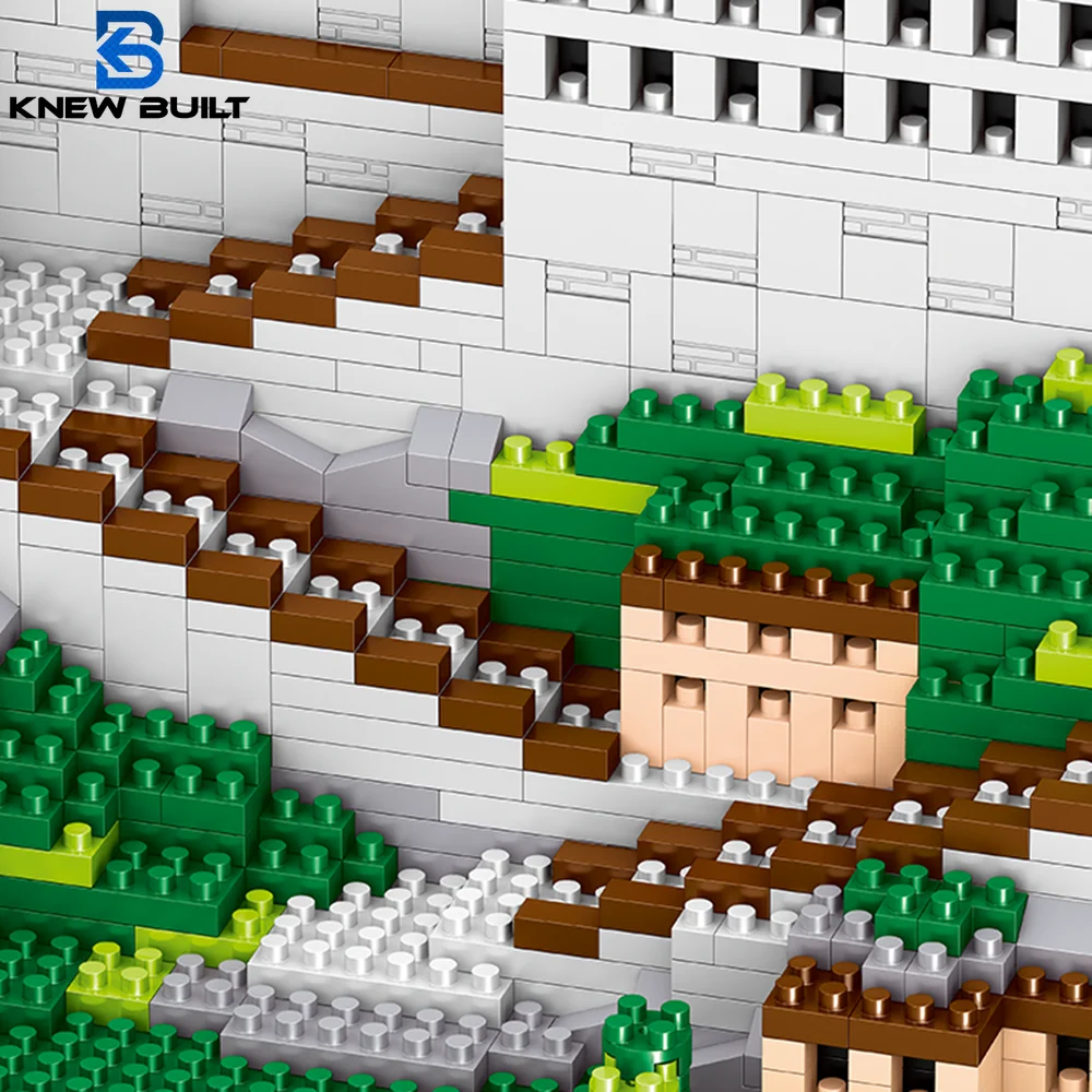 10000pcs Bricks Potala Paleis 3D Plastic Model Architectuur Micro Bricks voor Volwassenen Bouwstenen Speelgoed Kits Monteren Decoratie