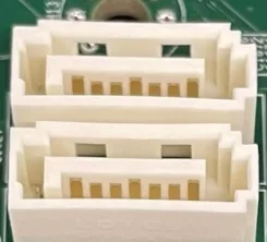 SATA 7-pin Male and Female Connector Test Adapter Board Fixture, Tooling, for Testing Purposes