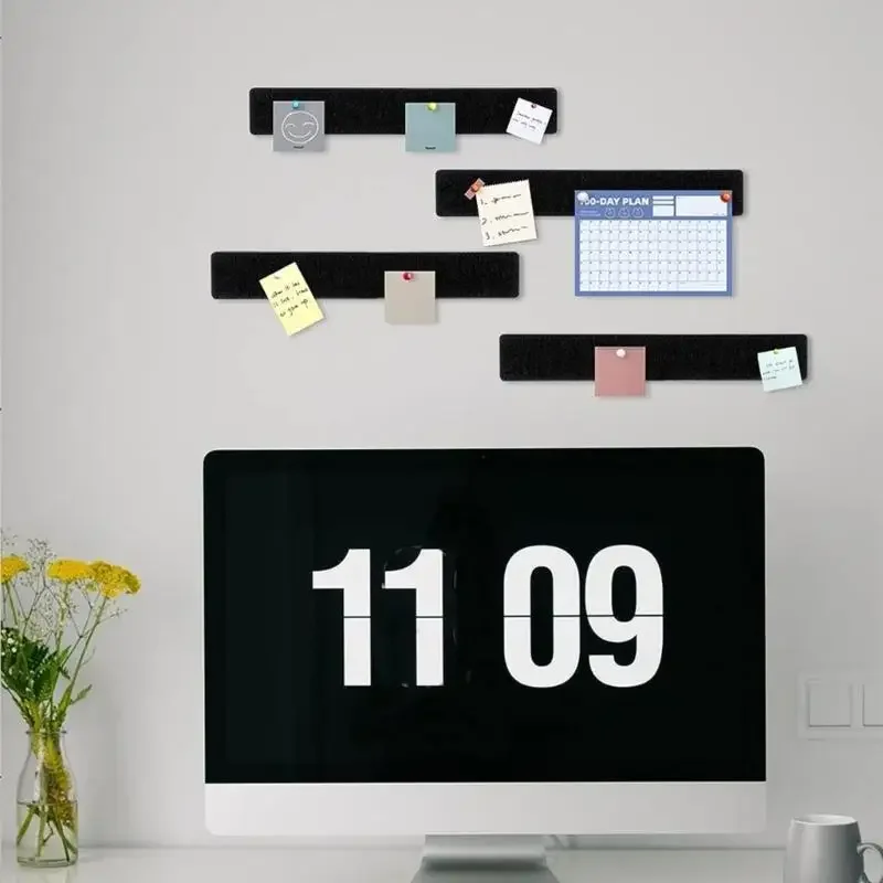 25 Pcs Cork Pin Boards Felt Message Board Notice Boards Cork Boards For Note Reminders Schedules Home Decoration F19E