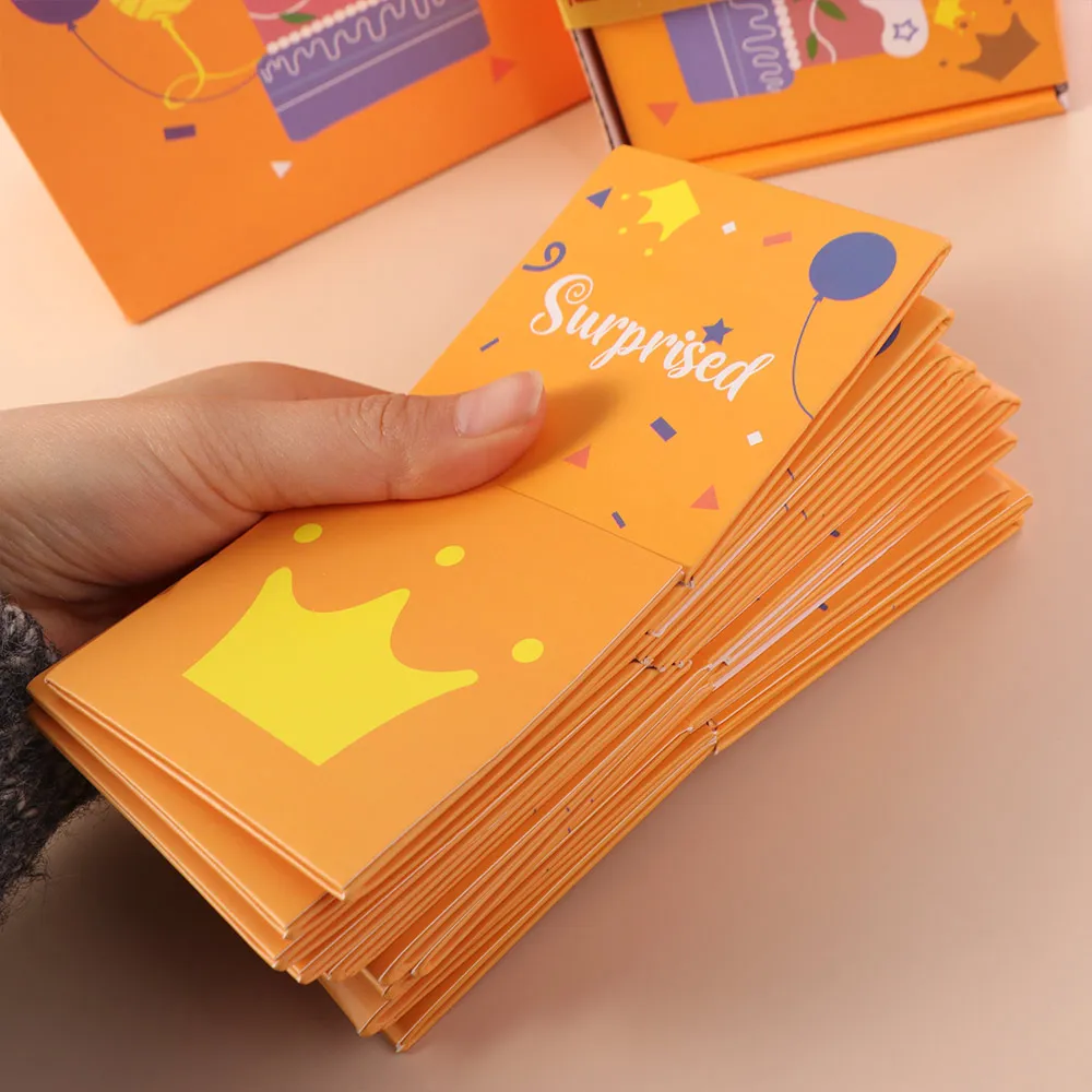 Neue Geschenkbox aus Papier, Geldexplosion-Geschenkbox, Luxuriöse Pop-Up-Überraschungsbox, Lustige Geldkiste, Valentinstag – Detail 7