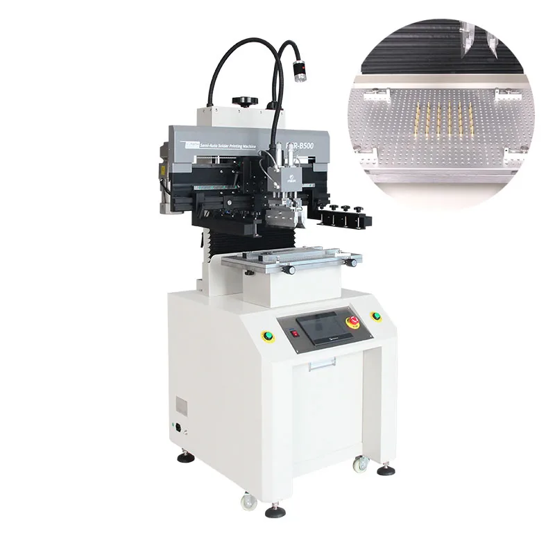 ITECHSMT  Semi-auto Solder Paste Printing Machine Automated production line for PCB PTR-B500