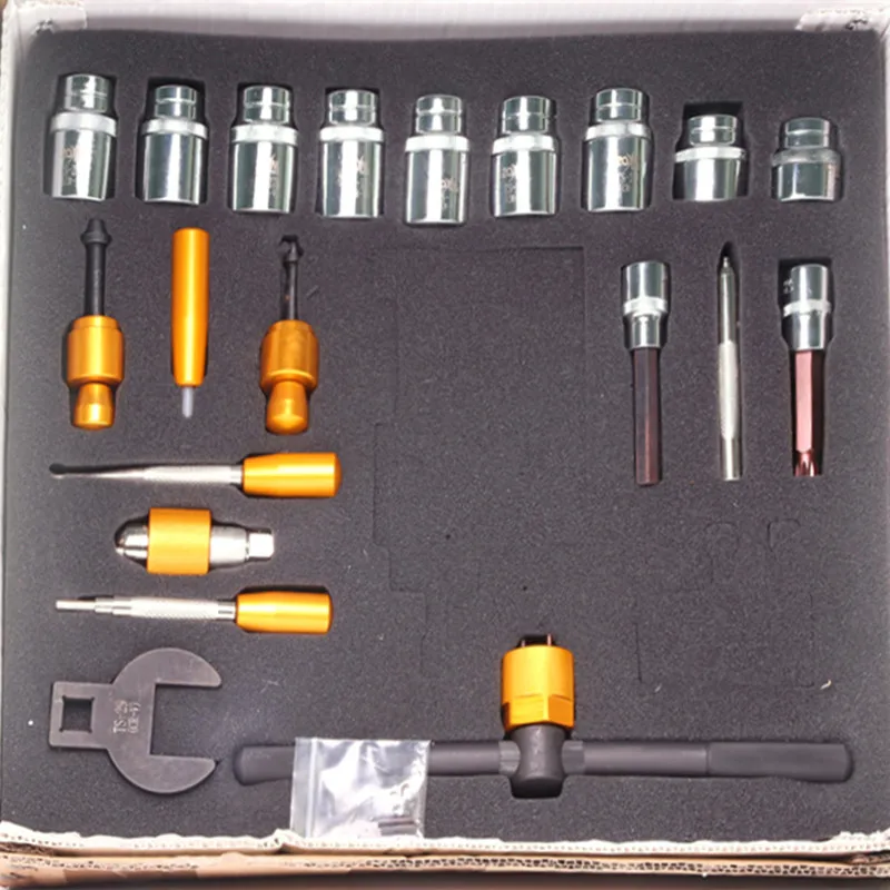 20pcs Diesel Common Rail Injectors Nozzle Disassembly Tool,Common Rail Injector Dismantle Tool Set