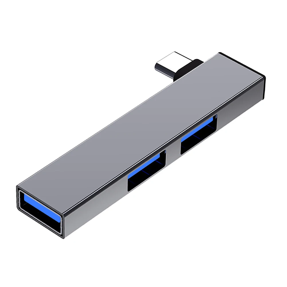 Variant: Grey Type C To 3USB