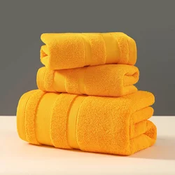 Solid Color Cotton Comfortable Cotton Towel Bath Towel Absorbent Best Shower Towels Sold Single Piece Single Piece Product