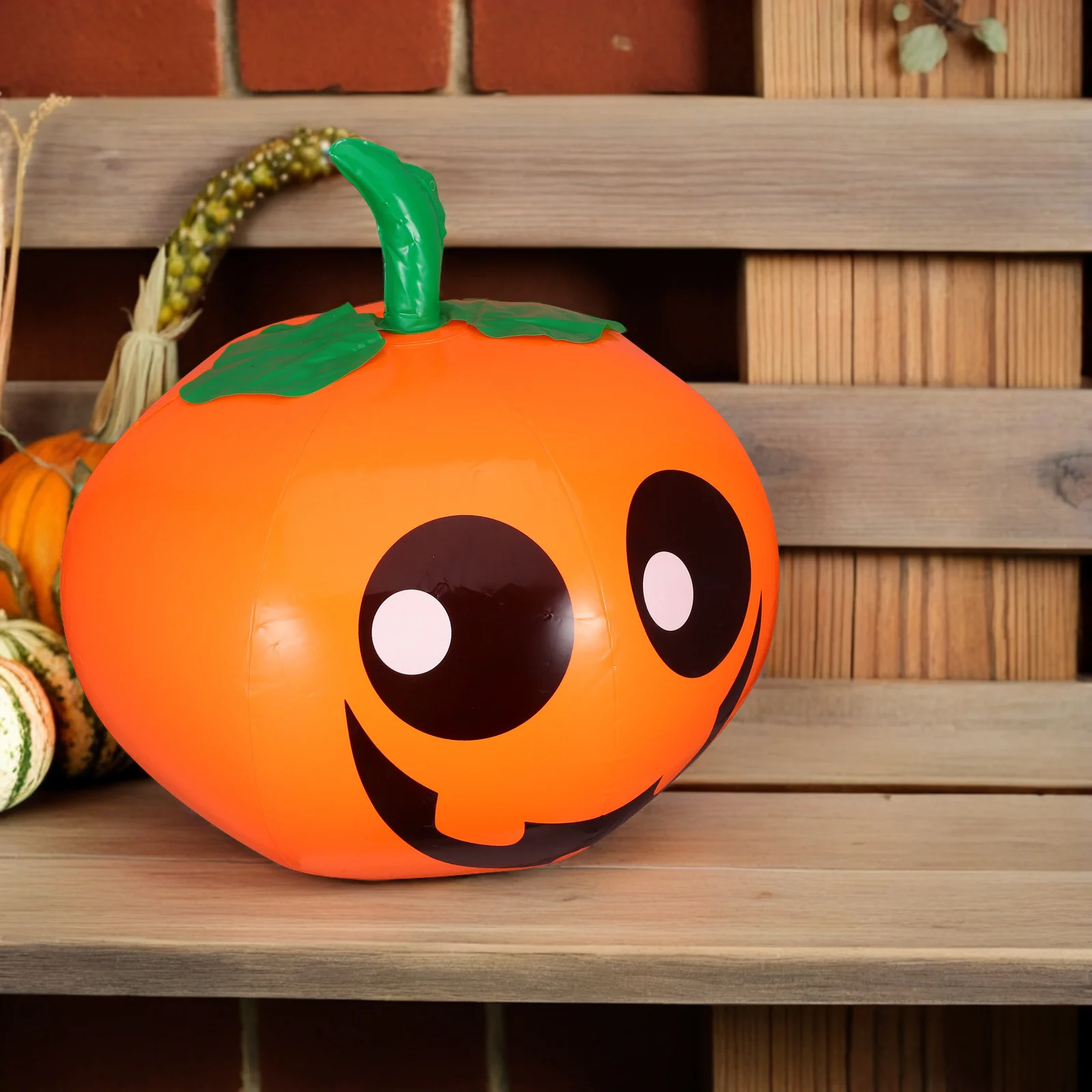 

1pc Inflatable Pumpkin Decoration Halloween Party Bright Cartoon Pvc Pendant For Home Bar Club Kids Gift Halloween Pumpkin