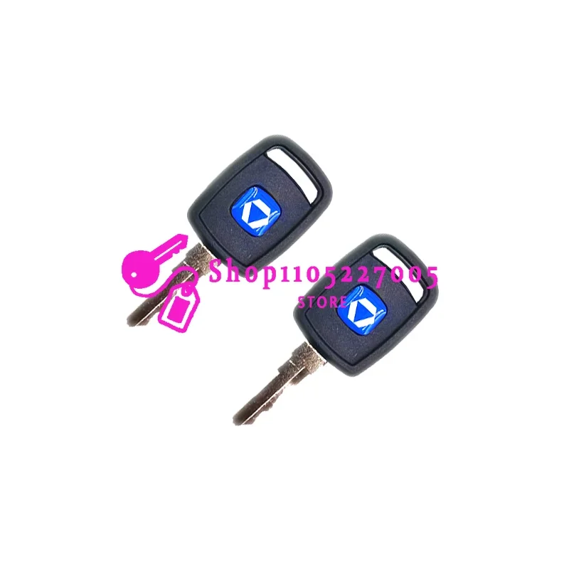 1/2/5/10/20PCS keys  For Loader 30E 40B 50C 50CN 855 856 Electric Lock Key
