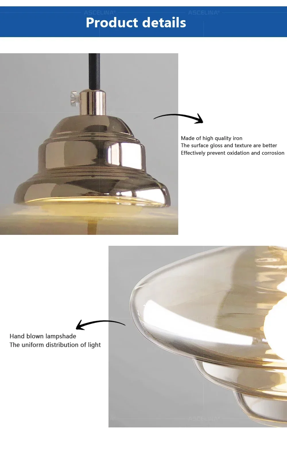 Vintage Glass Pendant Light White For Living Room Dining Room Restaurant Coffee Shop Bar Study Room Indoor Decorative Chandelier