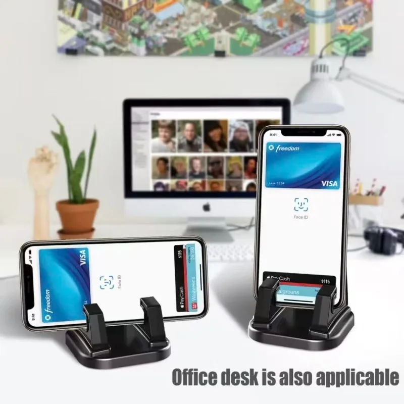 360 °   Support de téléphone portable rotatif Support de voiture Support de Navigation GPS antidérapant Support de voiture Support dans la voiture universel pour tous les téléphones