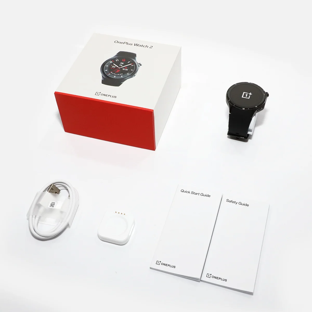 OnePlus Watch 2 versión Global reloj inteligente Snapdragon W5 2GB 32GB pantalla AMOLED de 1,43 pulgadas Google Wear OS 4 GPS de doble frecuencia NFC