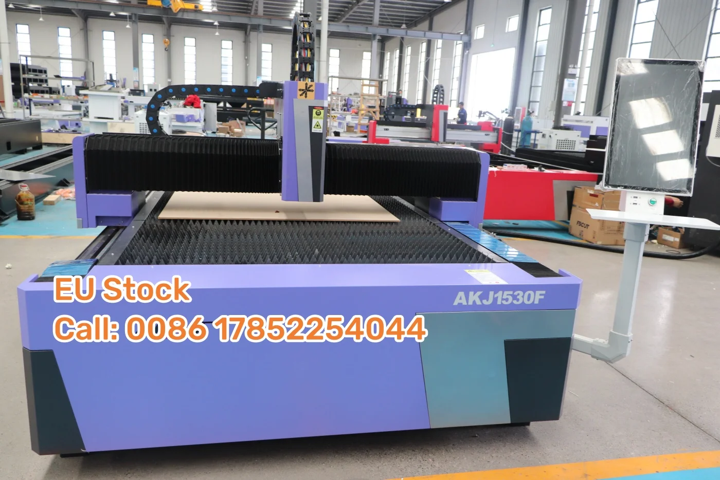 3kw 6kw open type fiber laser cutting machine 1530 2040 2030 2060 easy to ship and operate USA EU in stock