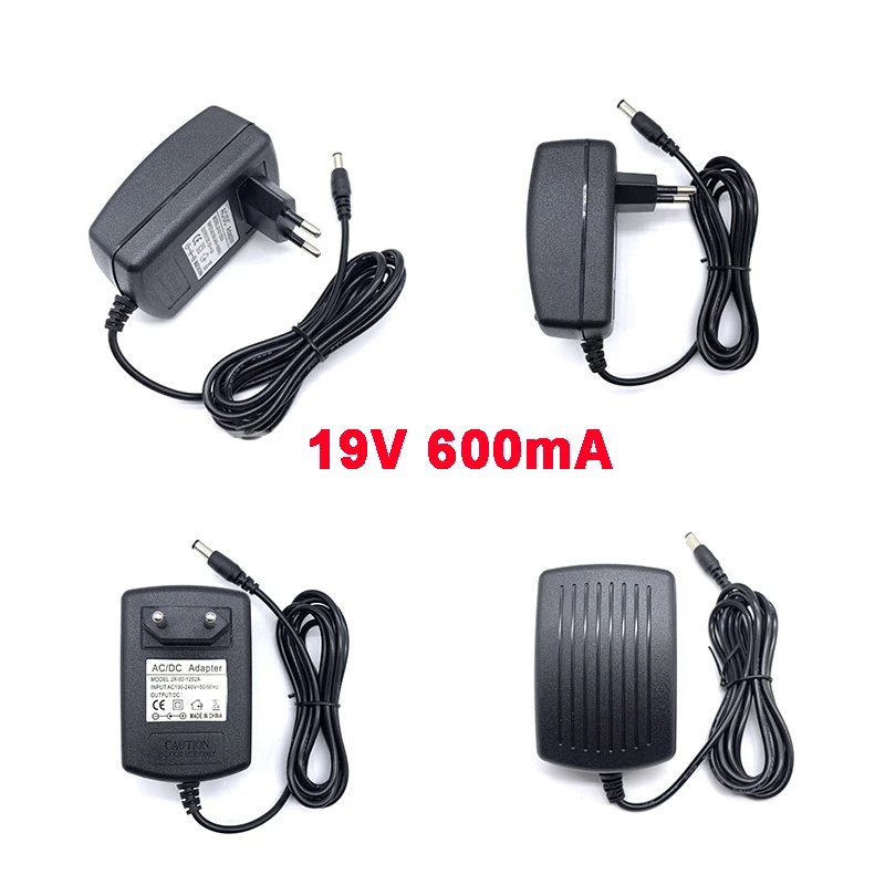 19V 0.6A 600mA Adapter Charger Adaptor Vacuum Cleaner Part for ilife x5 v5 v5s v3 v5 Pro a4s a4 V50 a6 V55 V5s pro Robot Vacuums