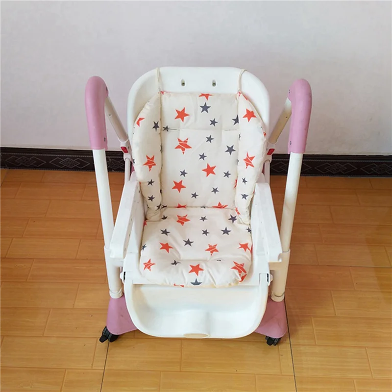 

B78B-2X Baby Stroller Seat Pad Universal Baby Stroller High Chair Seat Cushion Liner Mat Cotton Soft Feeding Chair Pad Cover