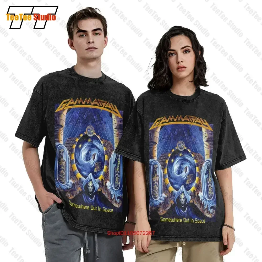 New D T G Vintage Oversized T-Shirt Gamma Ray Somewhere Out In Space 7AH8