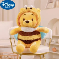 50cm Genuine Disney Bee Winnie The Pooh peluche cuscino Kawaii Anime Bear peluche per bambini regali di natale di compleanno