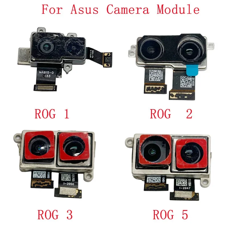 Back Camera Flex Cable For Asus ROG Phone ZS600KL II ZS660KL 3 ZS661KS 5 ZS673KS Rear Main Big Camera Module Parts