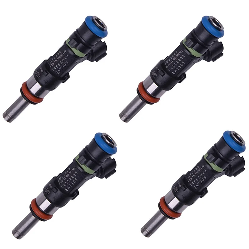 

AEA6-4PCS Fuel Injector Automobile Fuel Nozzle 1465A029 EAT305 For Mitsubishi Lancer 2.0L L4 08-10