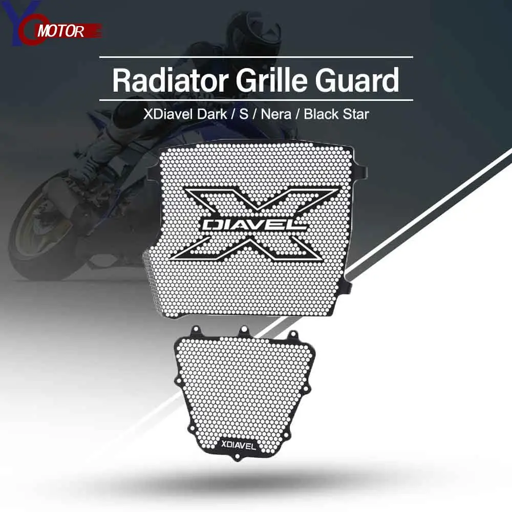 For Ducati XDiavel Dark/S/Nera 2021 2022 2023 2024 XDiavel 2016-2021 Motorcycle Accessories Radiator Grille Oil Cooler Guard Set