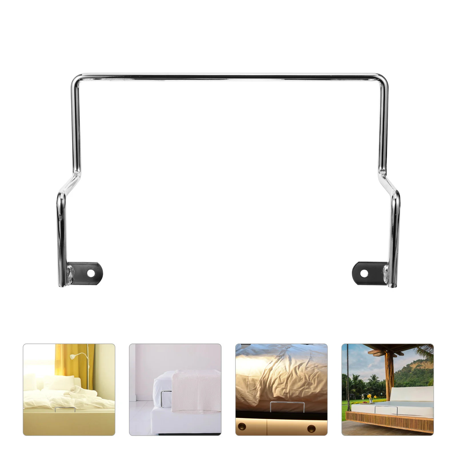 

Mattress Retainer Bar Heavy Duty Metal Nonslip Baffle Stopper For Bed Frame Adjustable Bed Mattress Holder Gripper Bedding