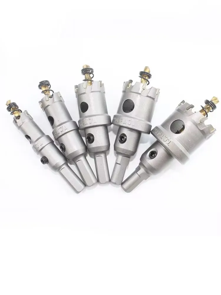 فتاحة ثقب سبائك TCT عالية الجودة، فتاحة ثقب Unika، مثقاب ثقب من الفولاذ المقاوم للصدأ، مثقاب ثقب عميق لوحة حديد سميكة #2