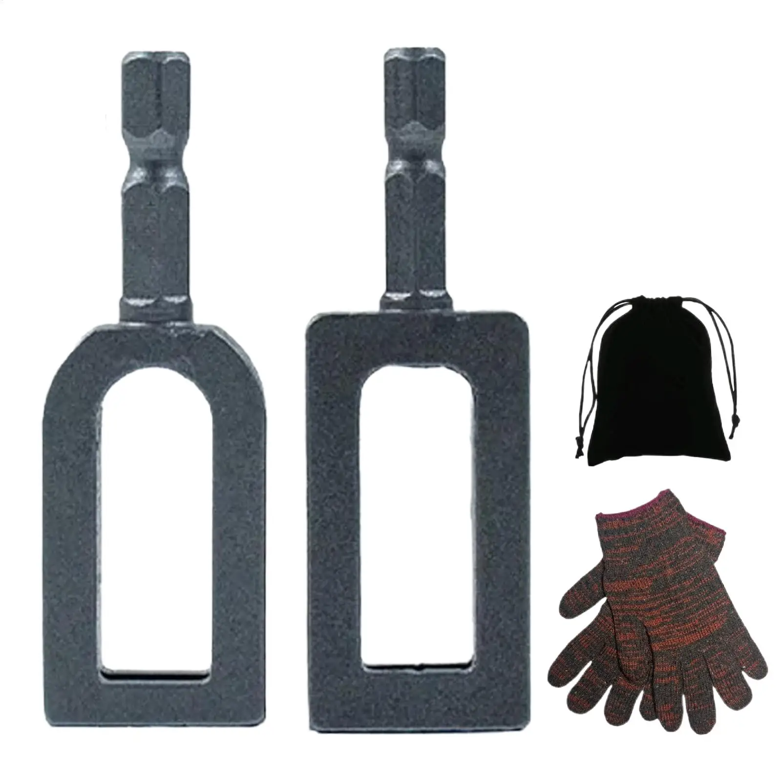 Electric Drill Wire Twisting Tool Wire Quick Knotter Universal Hexagonal Version For Fence Tying Construction Alloy Steel