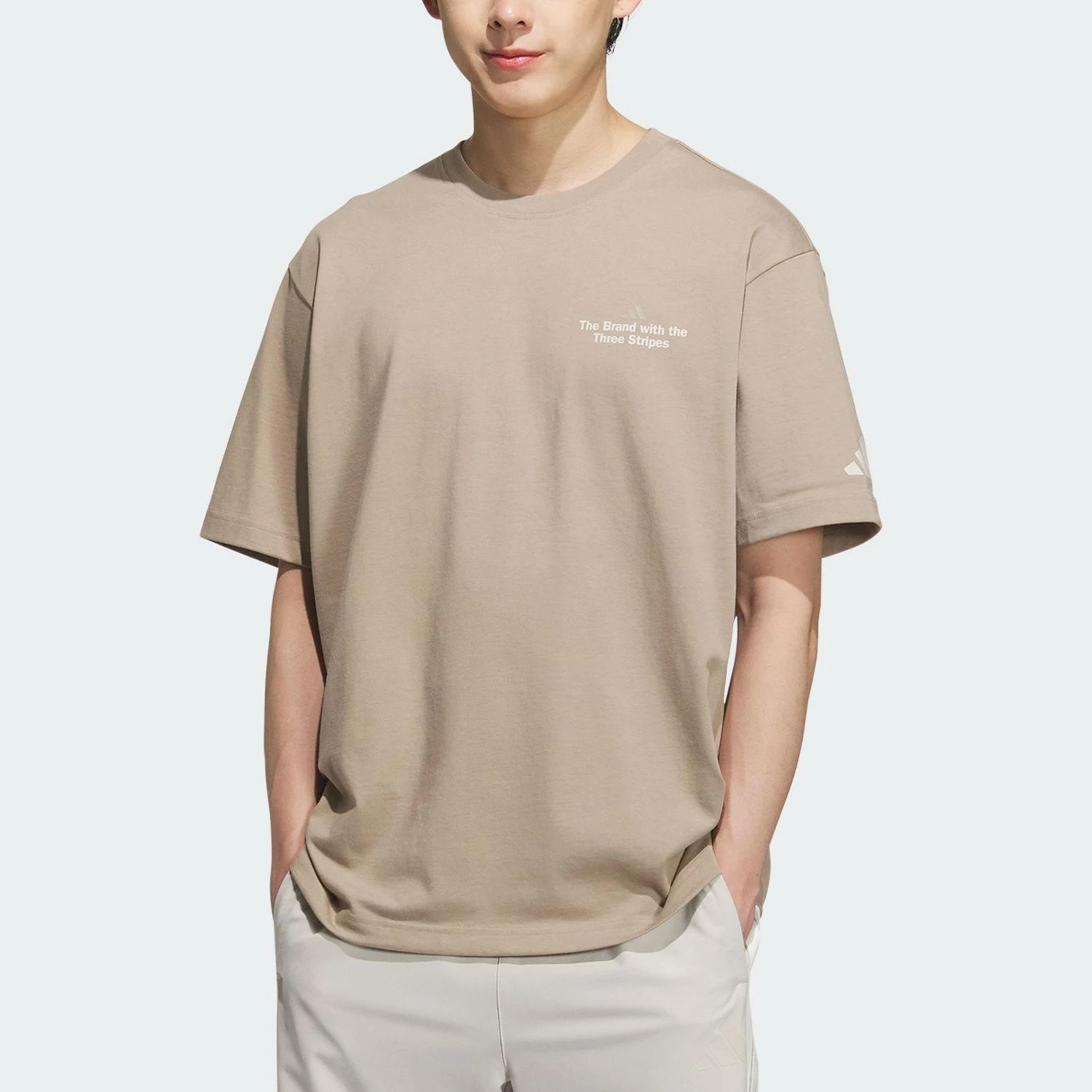 

Adidas genuine 2025 Summer Men's Outdoor Casual Sport T-Shirt KF0126