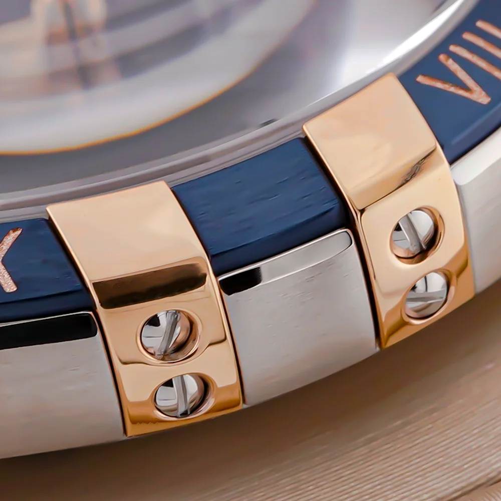 ENITON 40mm zegarki luksusowy męski zegarek ze stali nierdzewnej 316L biznesowy zegarek NH35 ruch automatyczny zegarek okrągły świecący męski zegarek