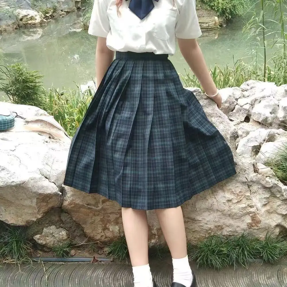 

Орто Све с высокой талией, японская юбка Sle, студенческий orm, весна-лето, корейская версия, юбка для тела, студенческая клетчатая юбка