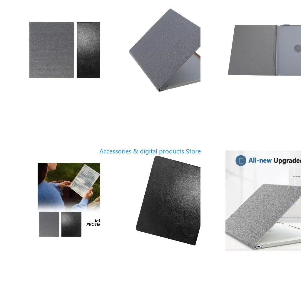 77JD PU eBook Case Elegant Cover For Tablet Secure Lock